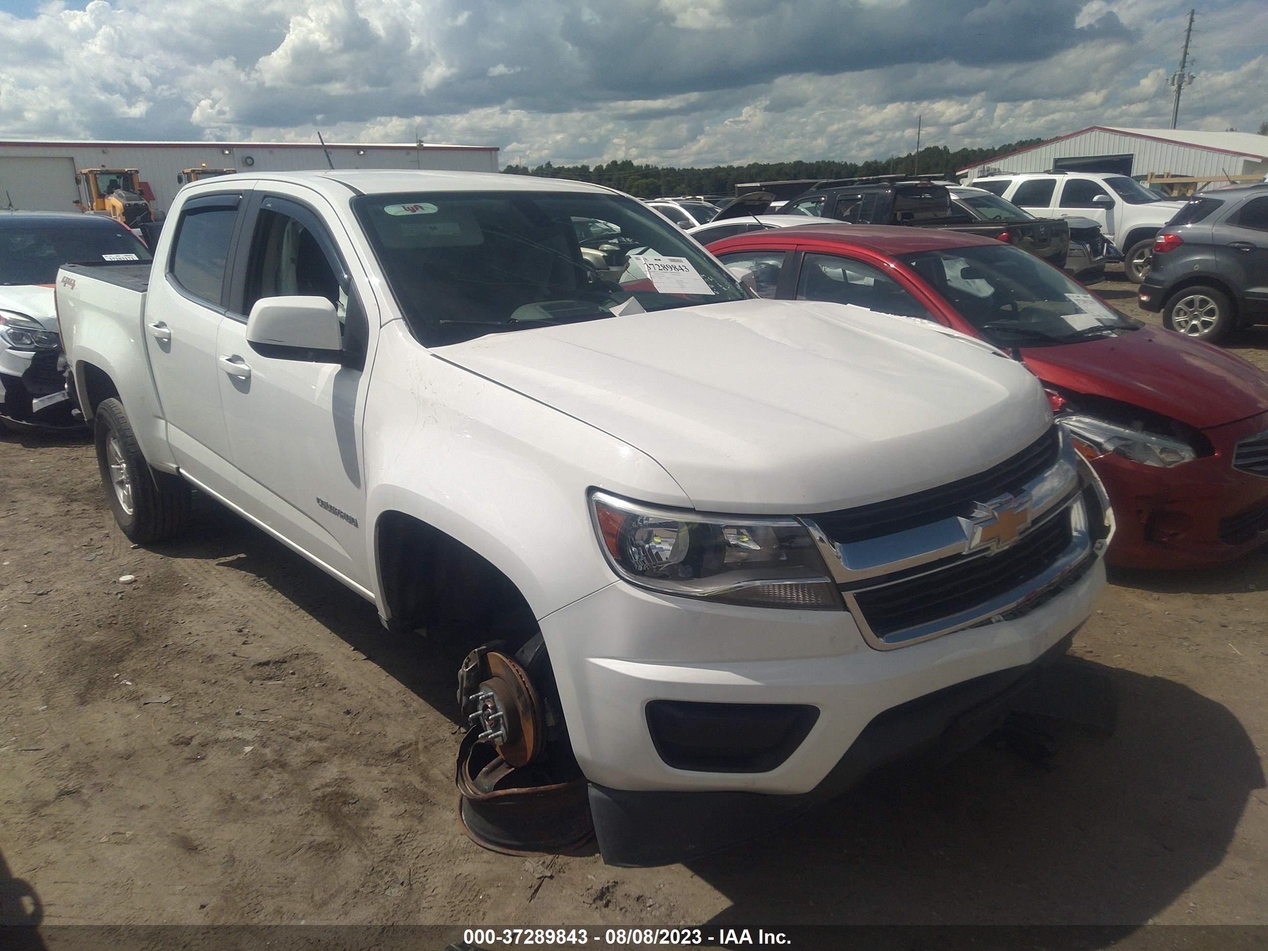 chevrolet colorado 2019 1gcgtben5k1278069