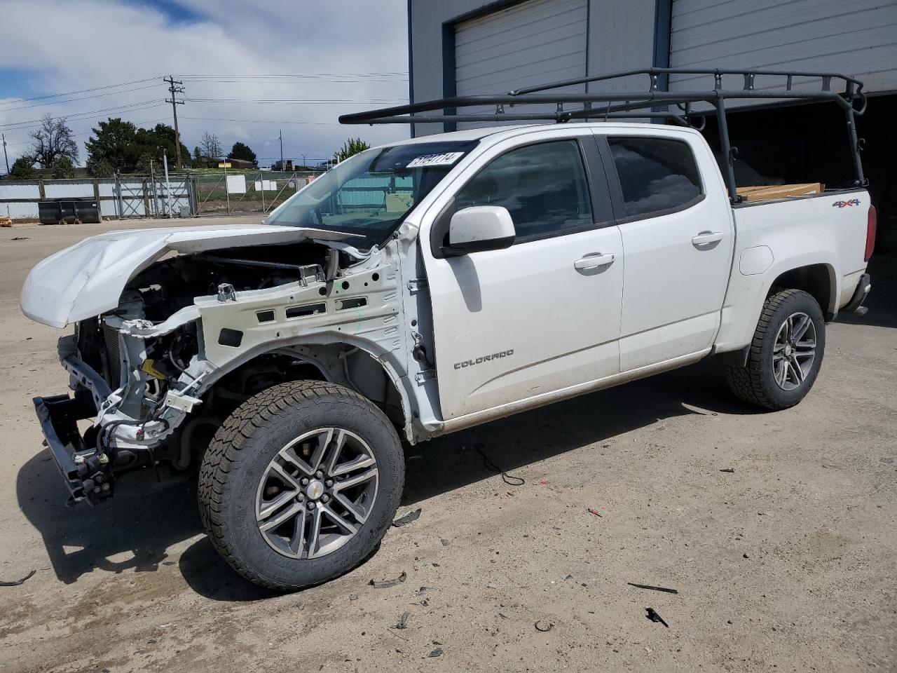 chevrolet colorado 2021 1gcgtben9m1100684