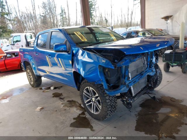 chevrolet colorado 2021 1gcgtben9m1133104