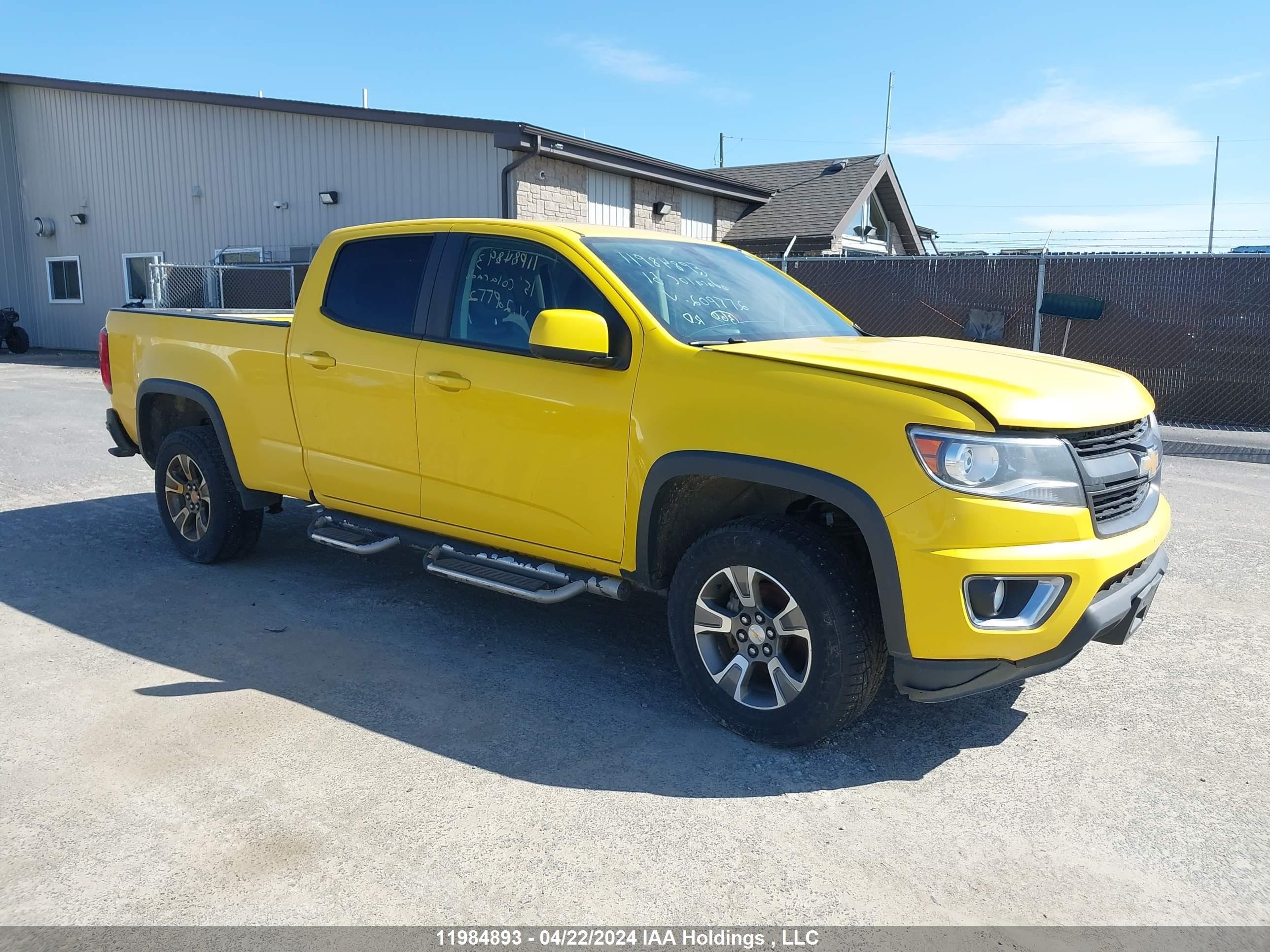 chevrolet colorado 2015 1gcgtce34f1209772