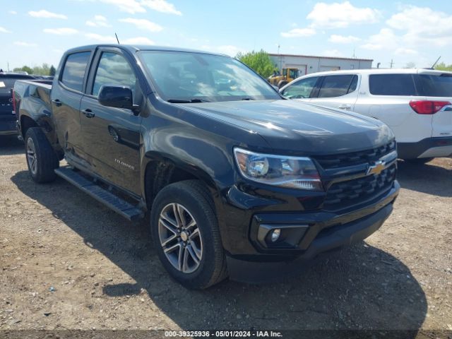 chevrolet colorado 2021 1gcgtcen0m1192810