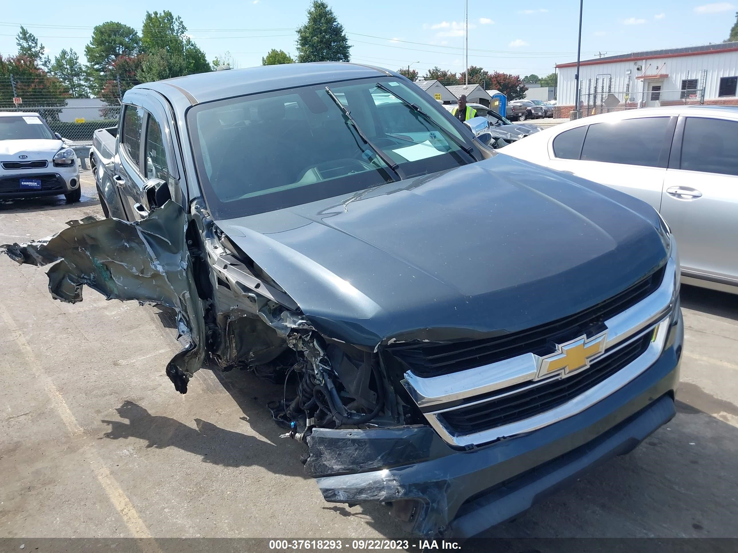 chevrolet colorado 2017 1gcgtcen3h1184853