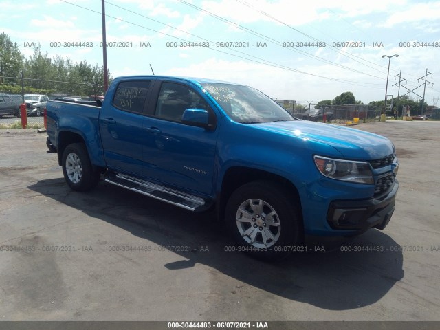 chevrolet colorado 2021 1gcgtcen5m1175405