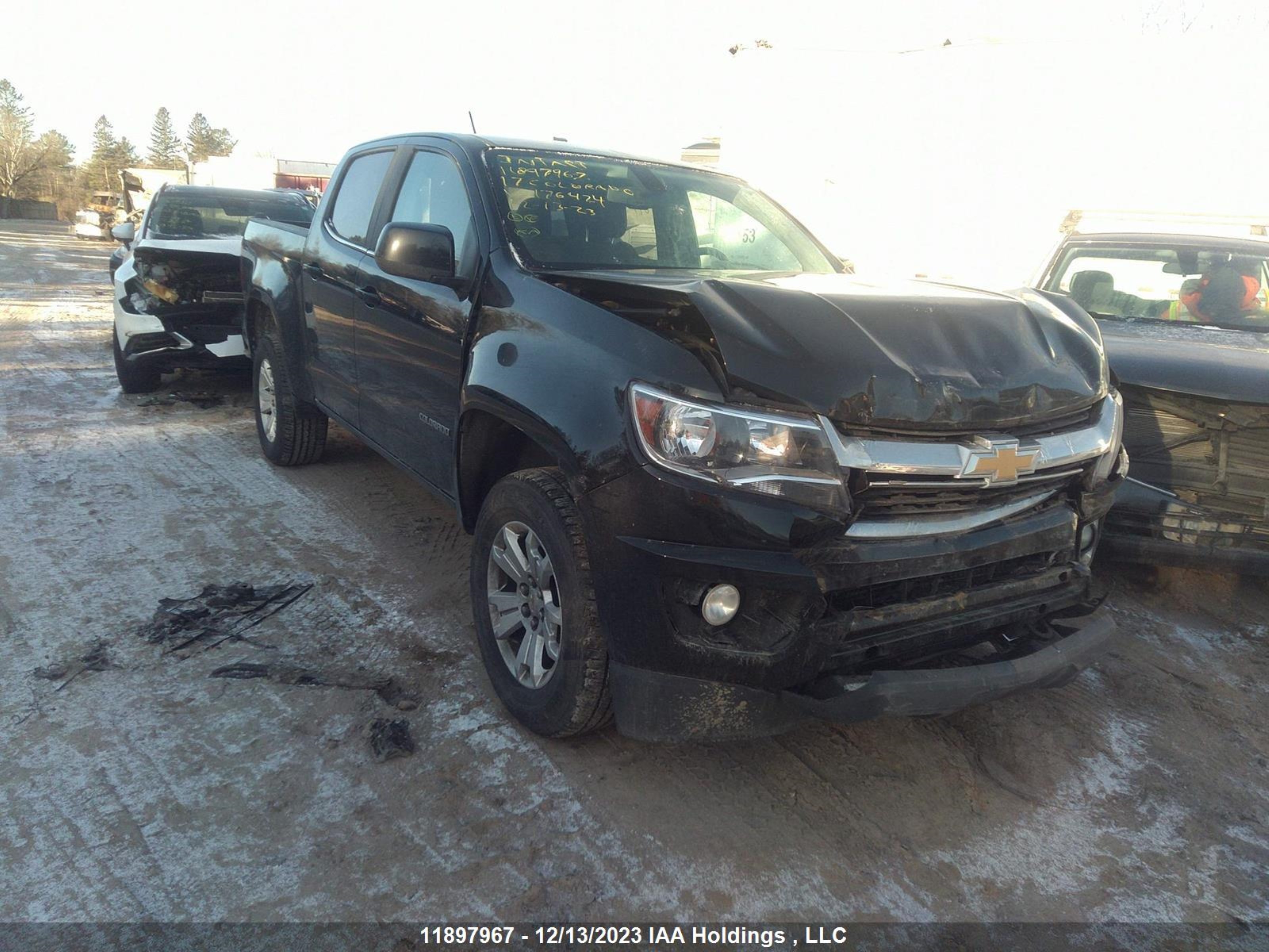 chevrolet colorado 2017 1gcgtcen6h1176424