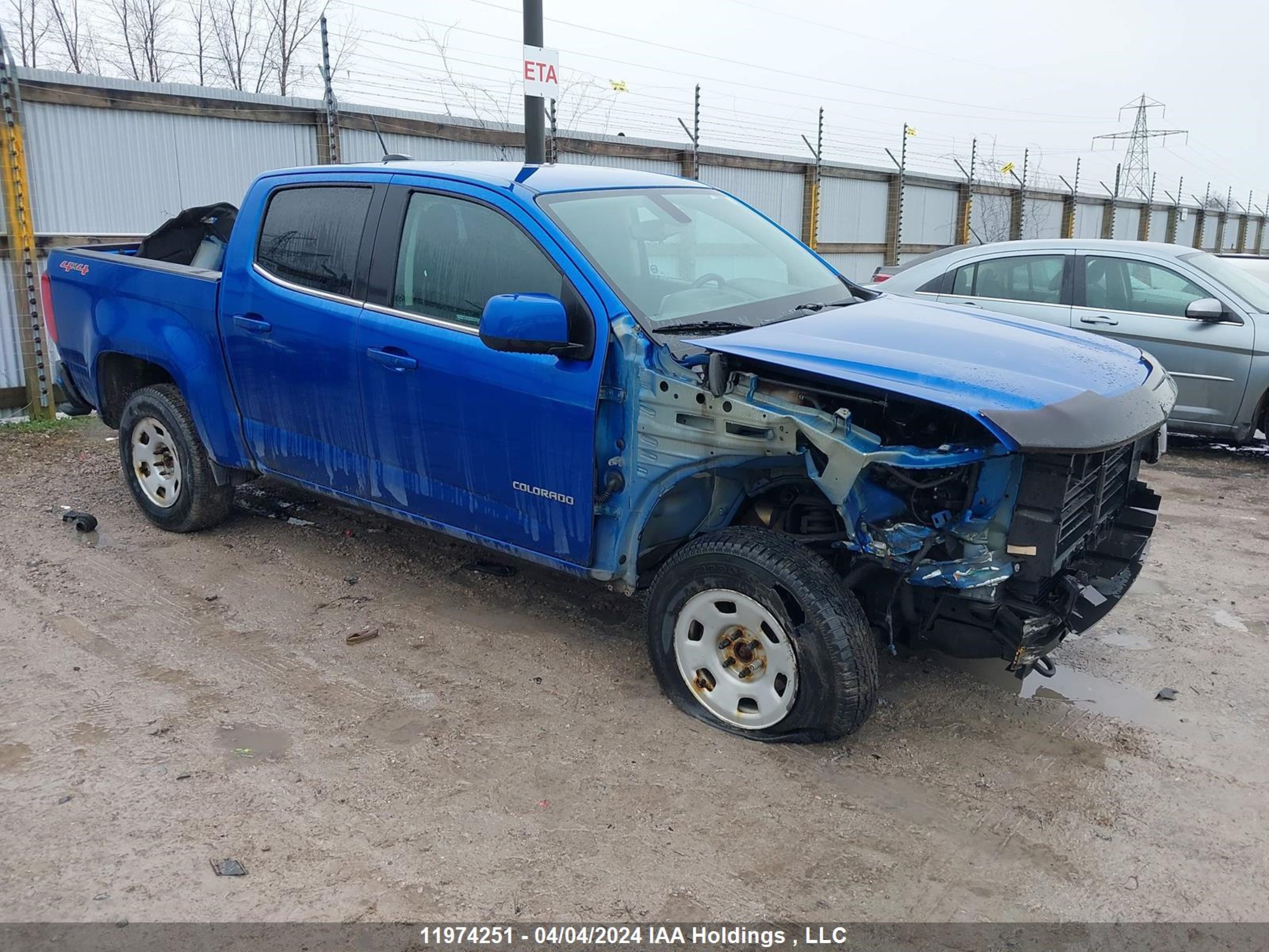 chevrolet colorado 2018 1gcgtcen6j1250205