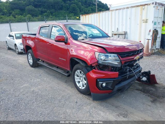 chevrolet colorado 2021 1gcgtcenom1212098