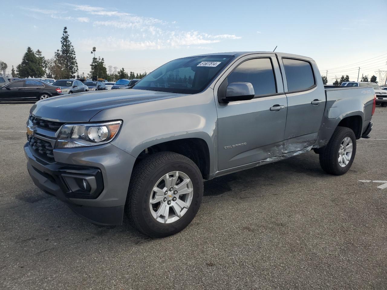 chevrolet colorado 2022 1gcgtcenxn1322075