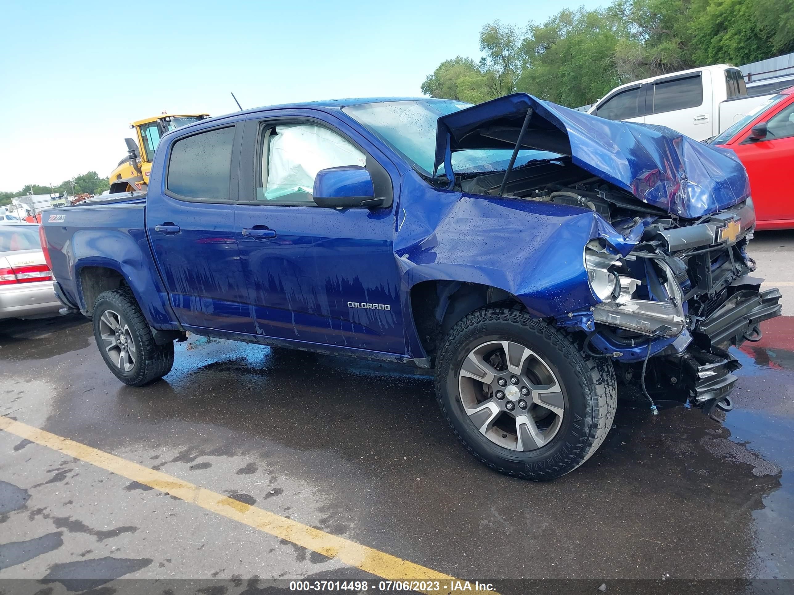 chevrolet colorado 2016 1gcgtde30g1249029