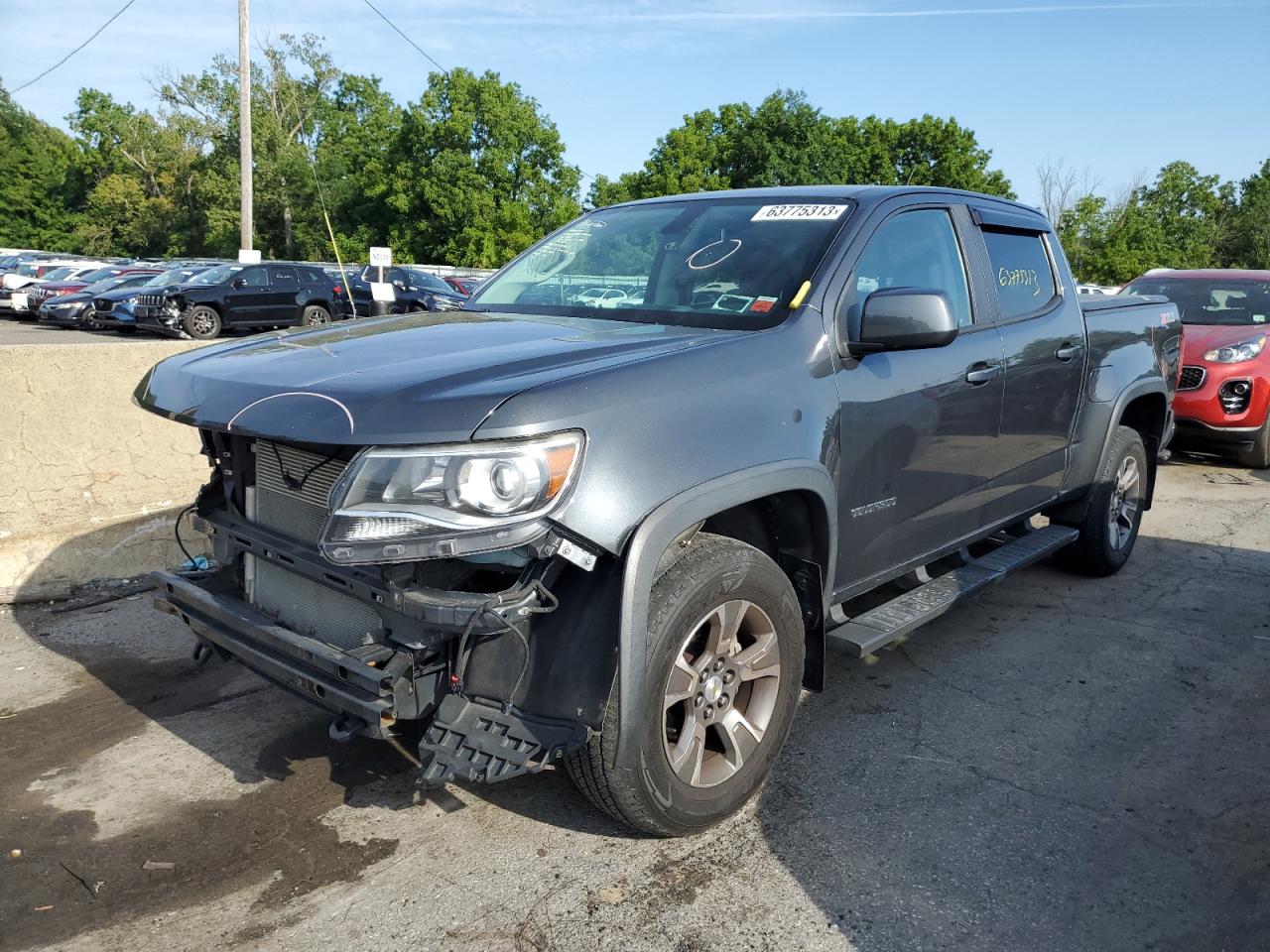 chevrolet colorado 2016 1gcgtde33g1169286