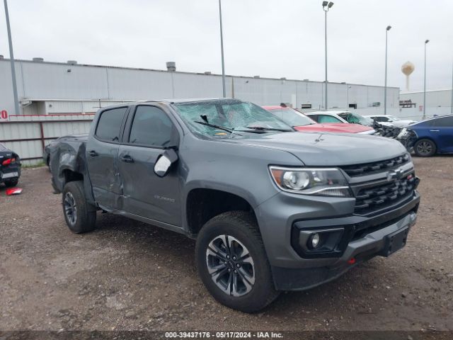 chevrolet colorado 2022 1gcgtden0n1317800