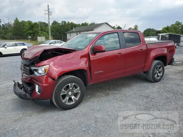 chevrolet colorado 2018 1gcgtden1j1131208