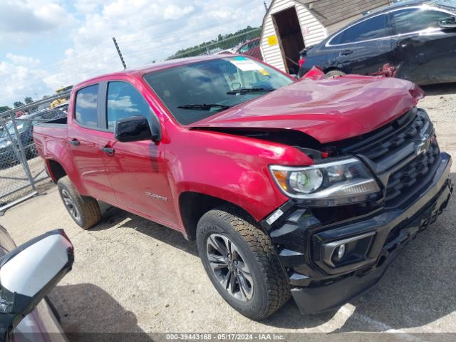 chevrolet colorado 2021 1gcgtden1m1229191