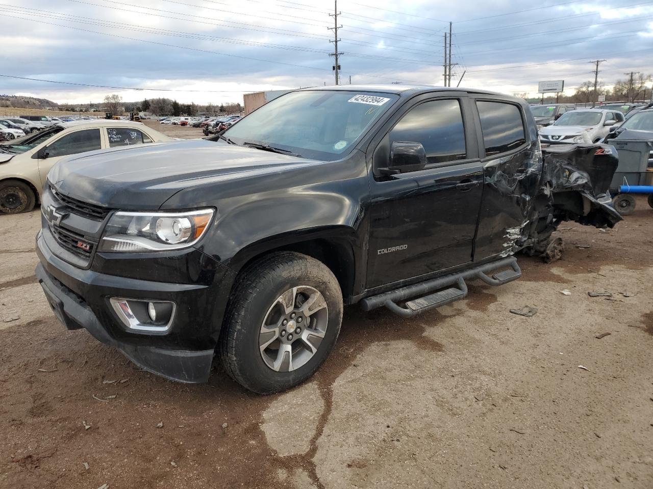 chevrolet colorado 2017 1gcgtden2h1170898