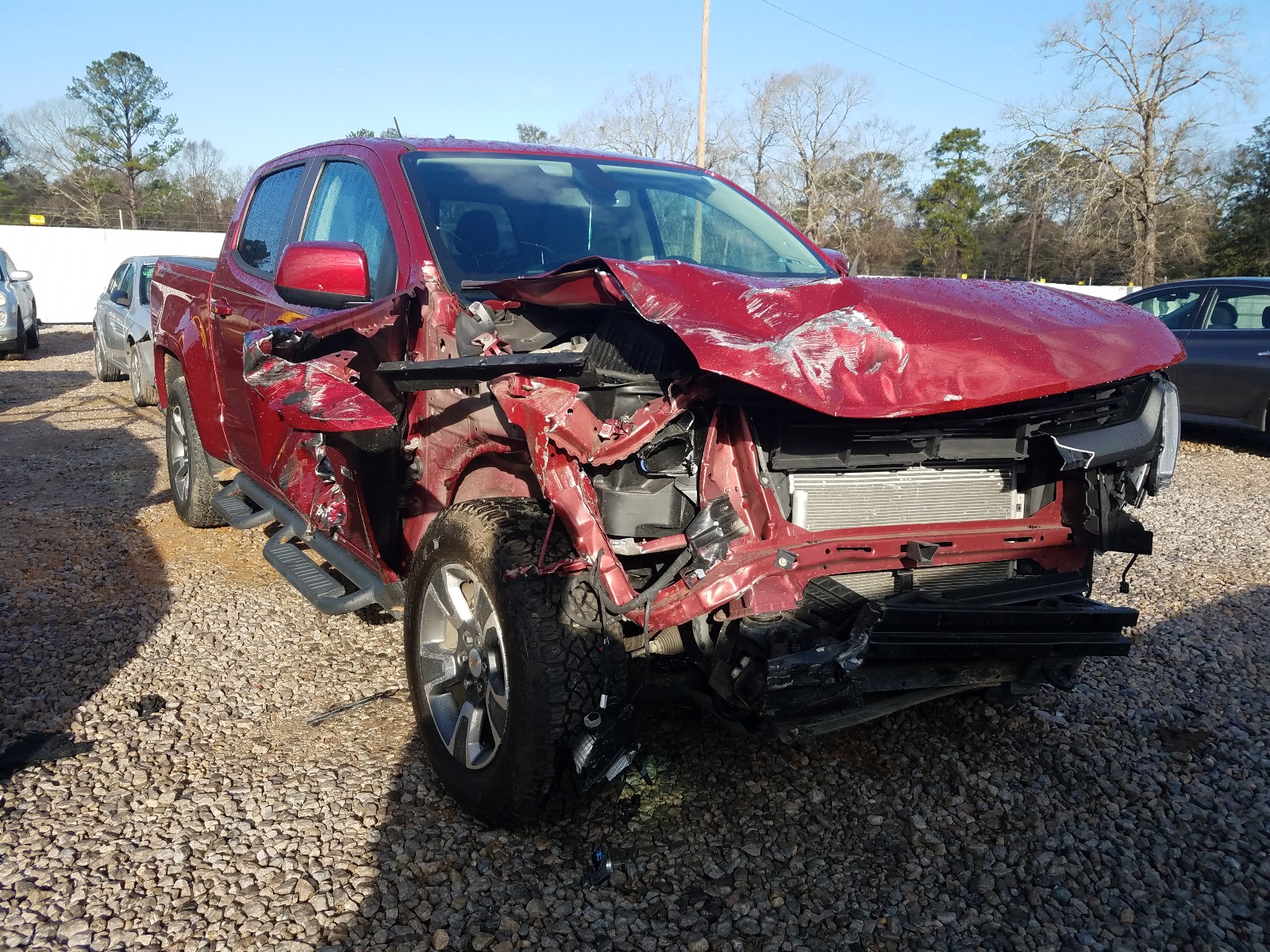 chevrolet colorado z 2017 1gcgtden2h1206234