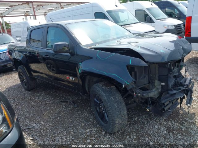 chevrolet colorado 2021 1gcgtden2m1139337