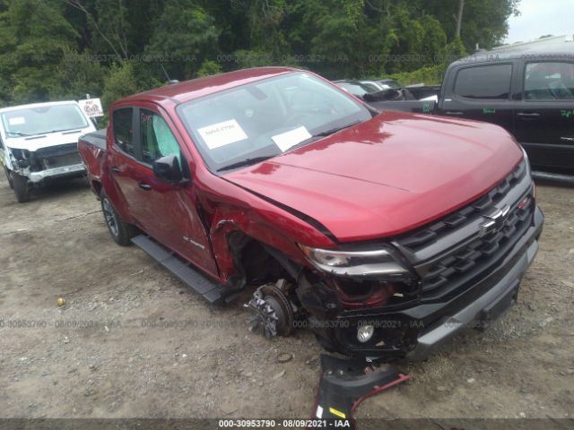 chevrolet colorado 2021 1gcgtden2m1159507