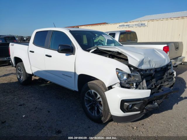 chevrolet colorado 2021 1gcgtden3m1172587