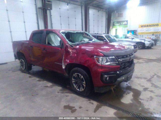 chevrolet colorado 2021 1gcgtden4m1185283