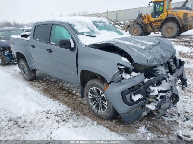 chevrolet colorado 2021 1gcgtden4m1190306