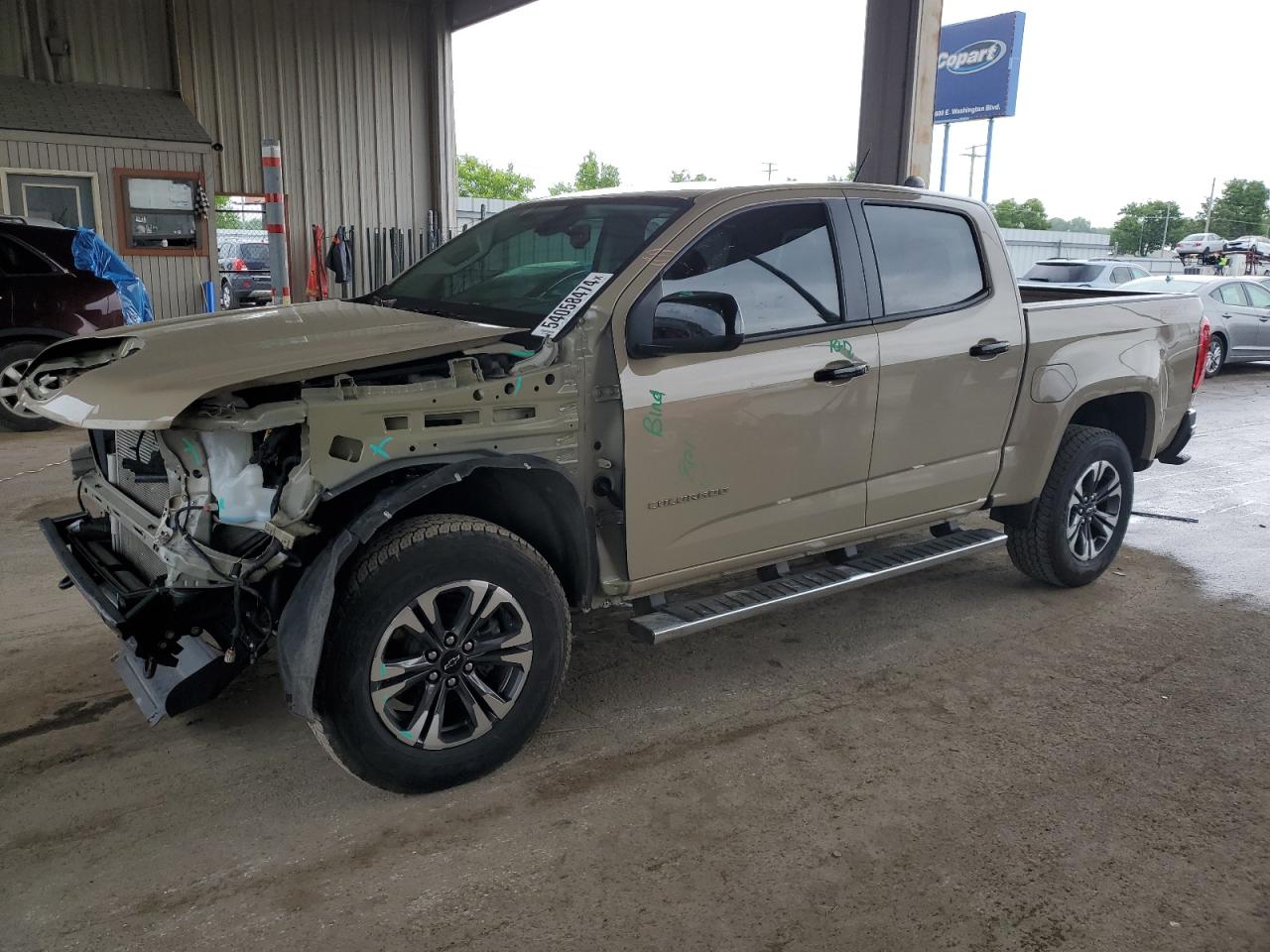 chevrolet colorado 2022 1gcgtden7n1163795