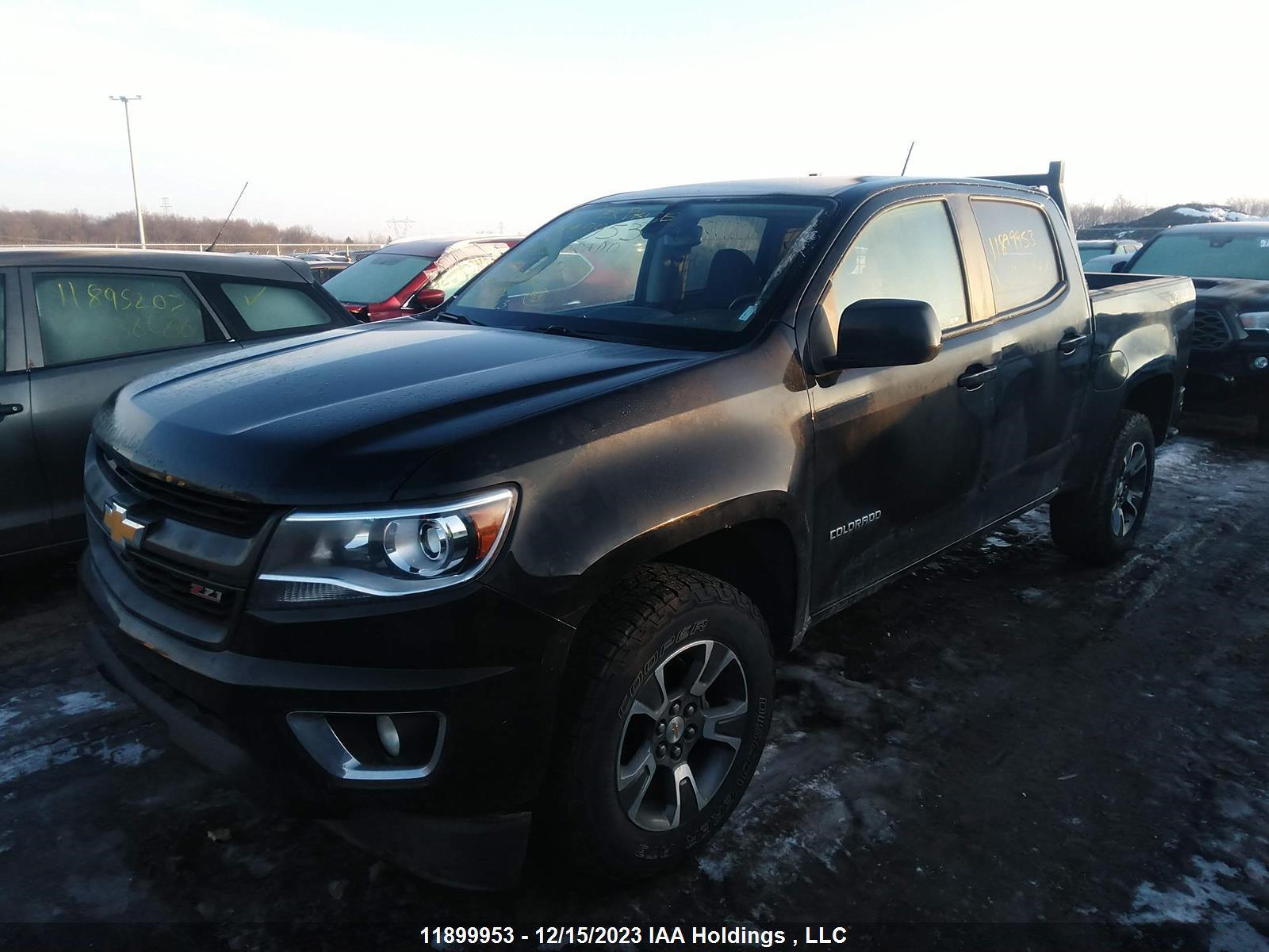 chevrolet colorado 2020 1gcgtden9l1231074