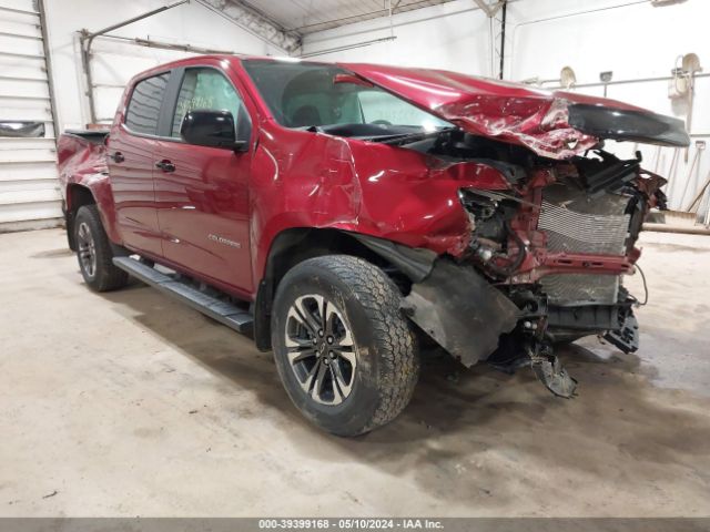 chevrolet colorado 2021 1gcgtden9m1112278