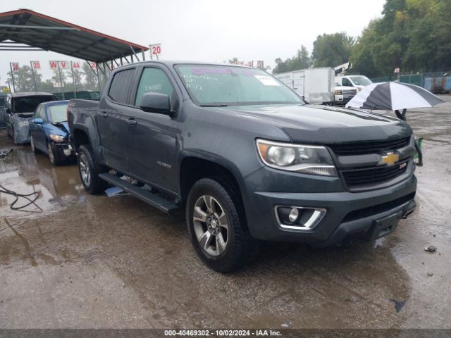 chevrolet colorado 2017 1gcgtdenxh1291274