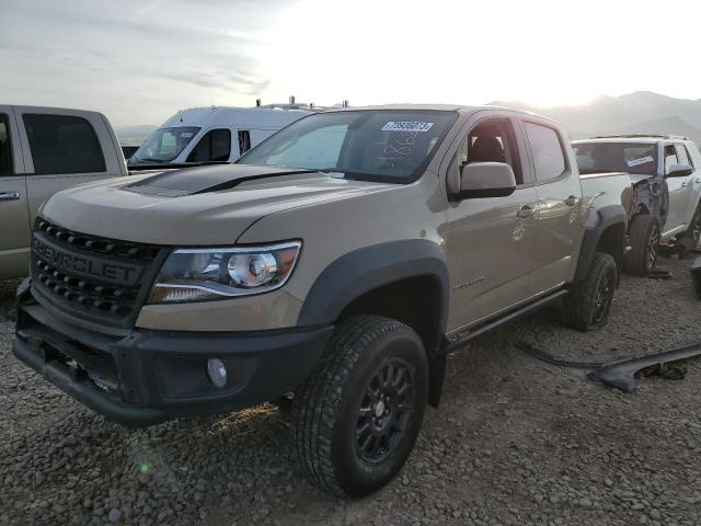 chevrolet colorado 2021 1gcgteen2m1213720