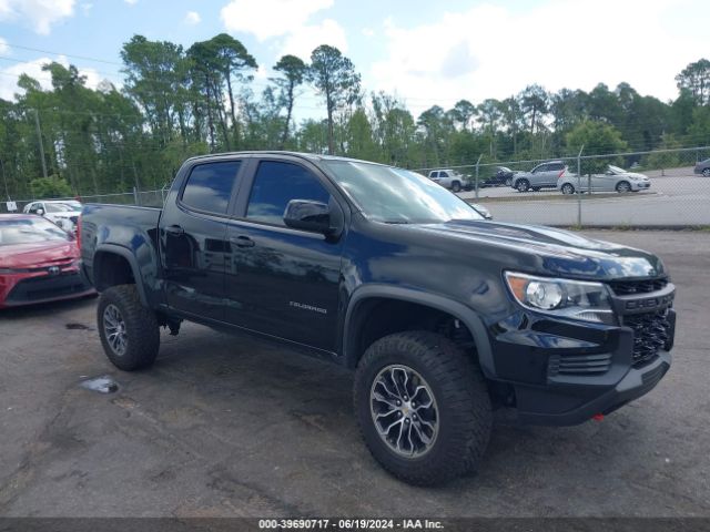 chevrolet colorado 2022 1gcgteen4n1329504