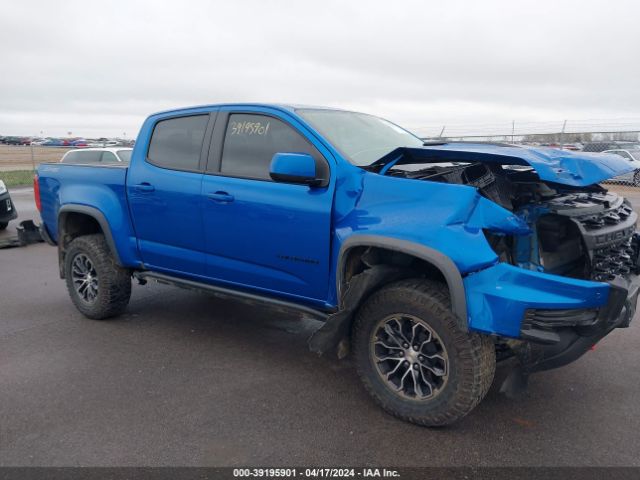 chevrolet colorado 2022 1gcgteen6n1299938