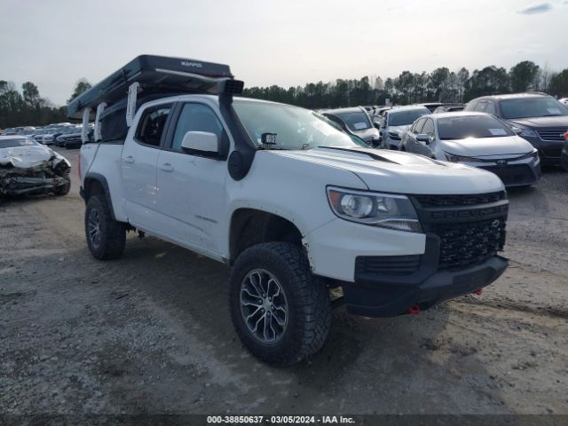 chevrolet colorado 2022 1gcgteen6n1330184