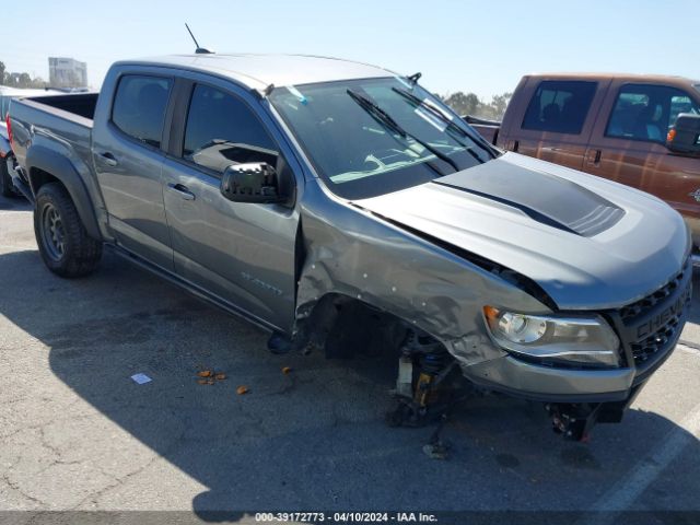 chevrolet colorado 2021 1gcgteenxm1101425