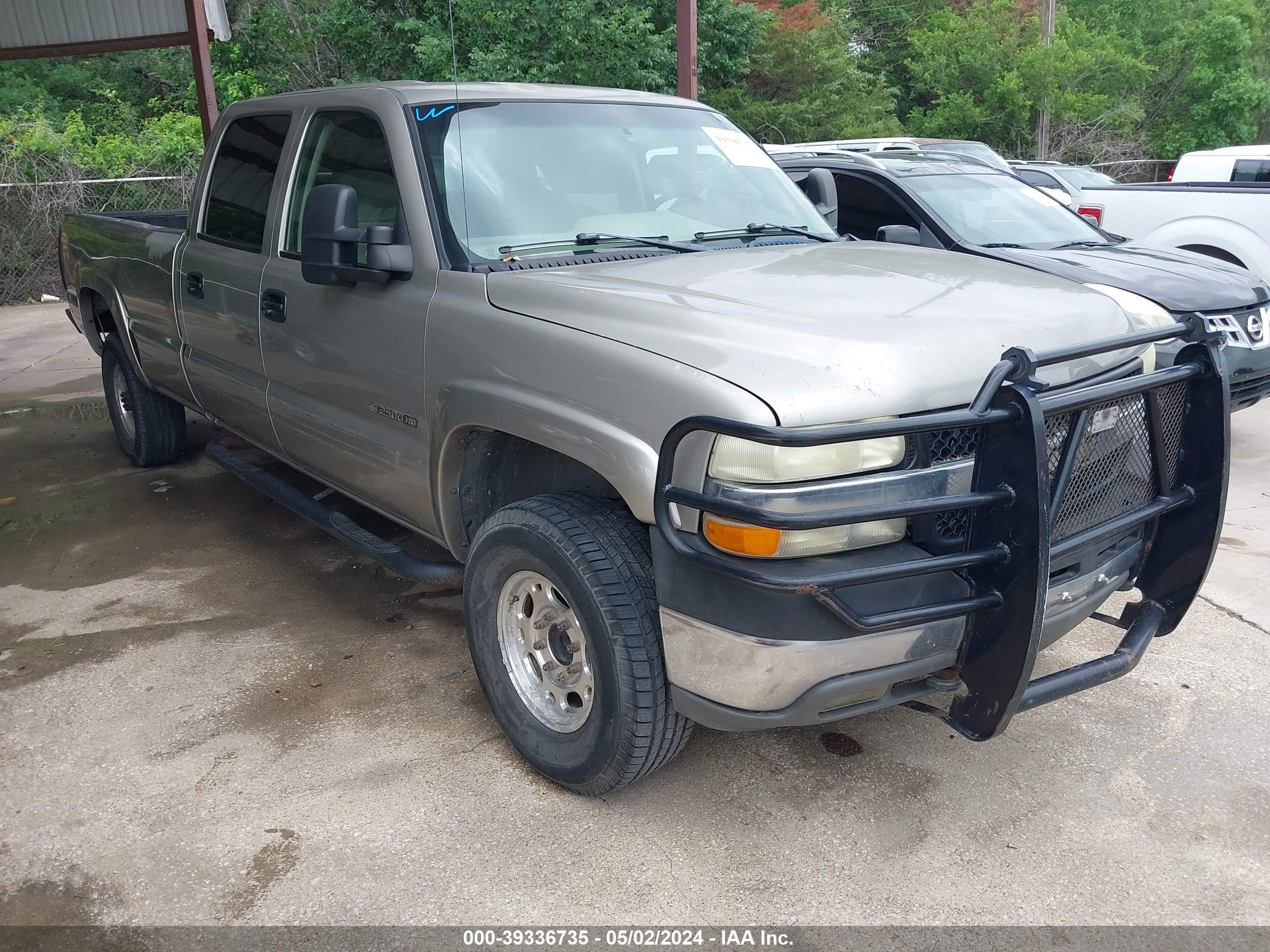 chevrolet silverado 2002 1gchc23u32f248344