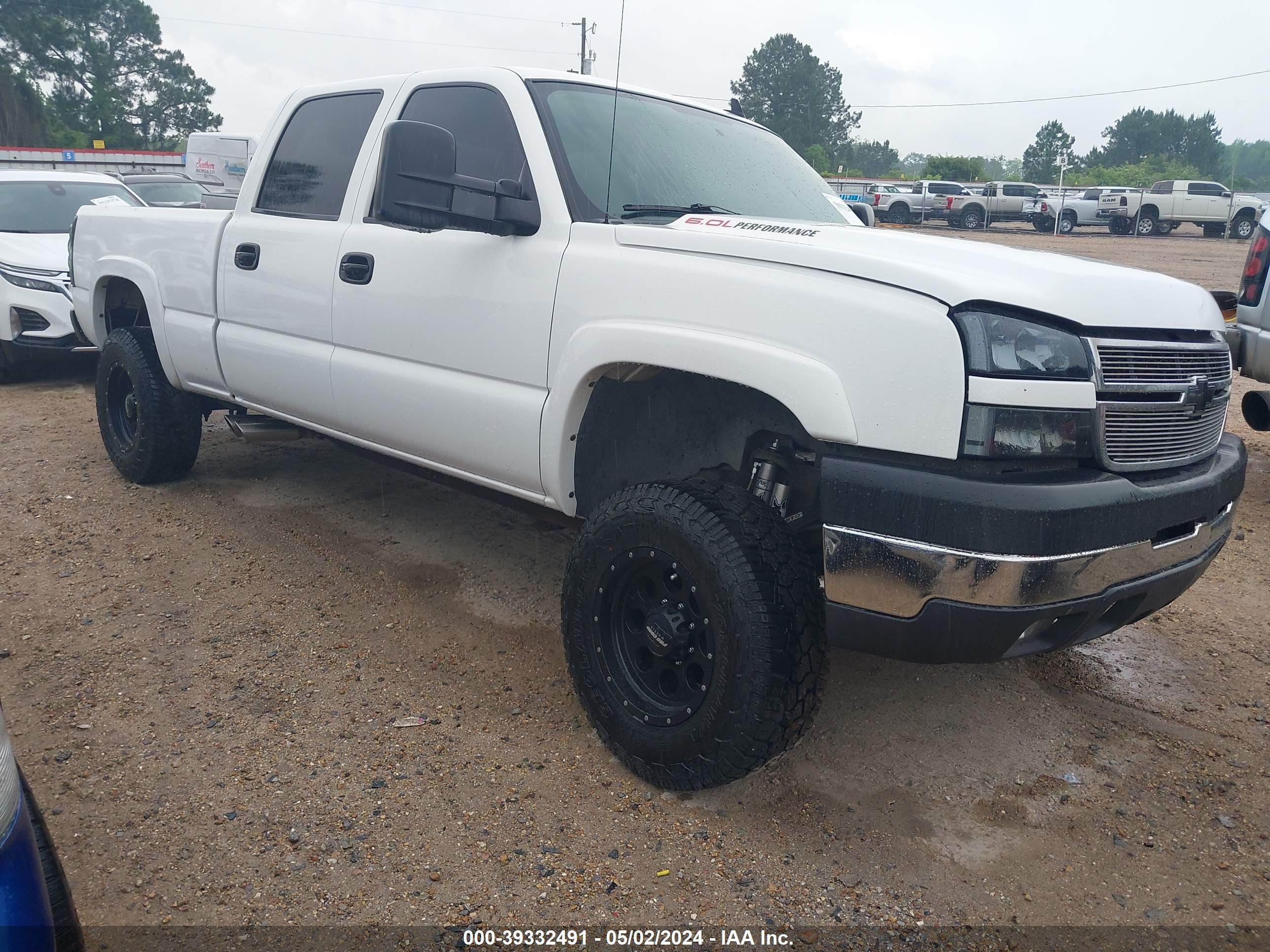 chevrolet silverado 2006 1gchc23u66f177047