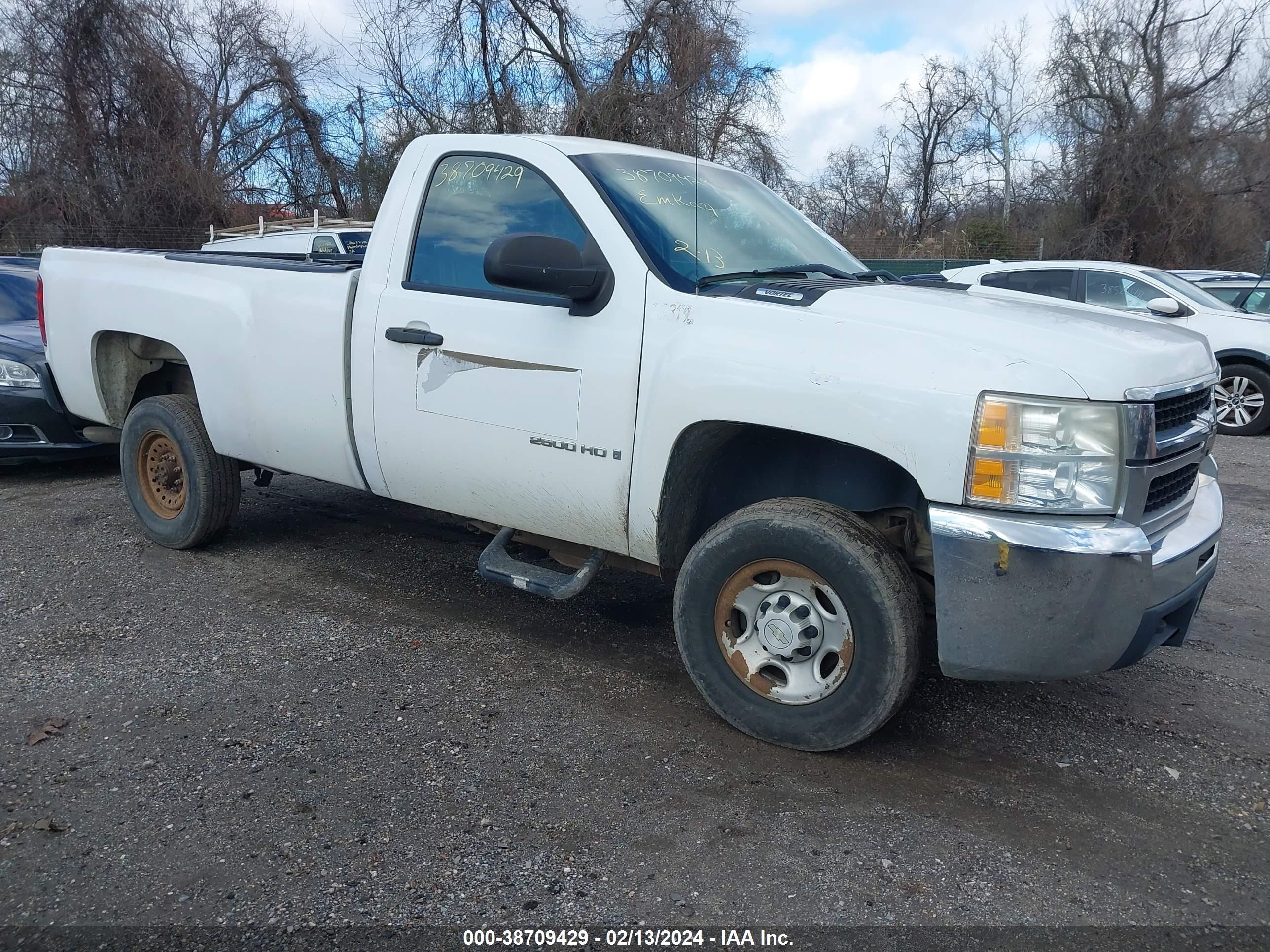 chevrolet silverado 2008 1gchc24k58e153179