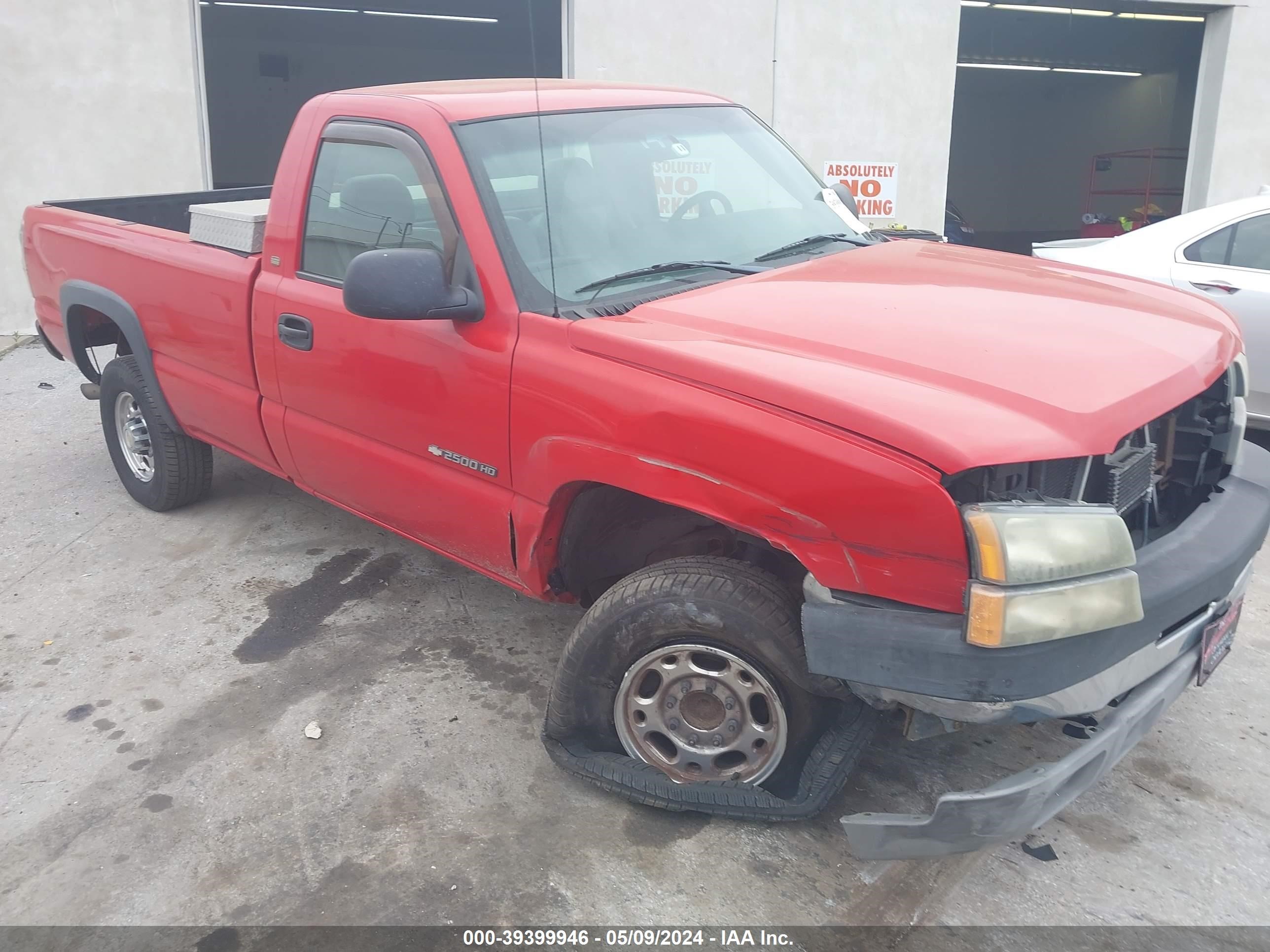 chevrolet silverado 2003 1gchc24u63e104258