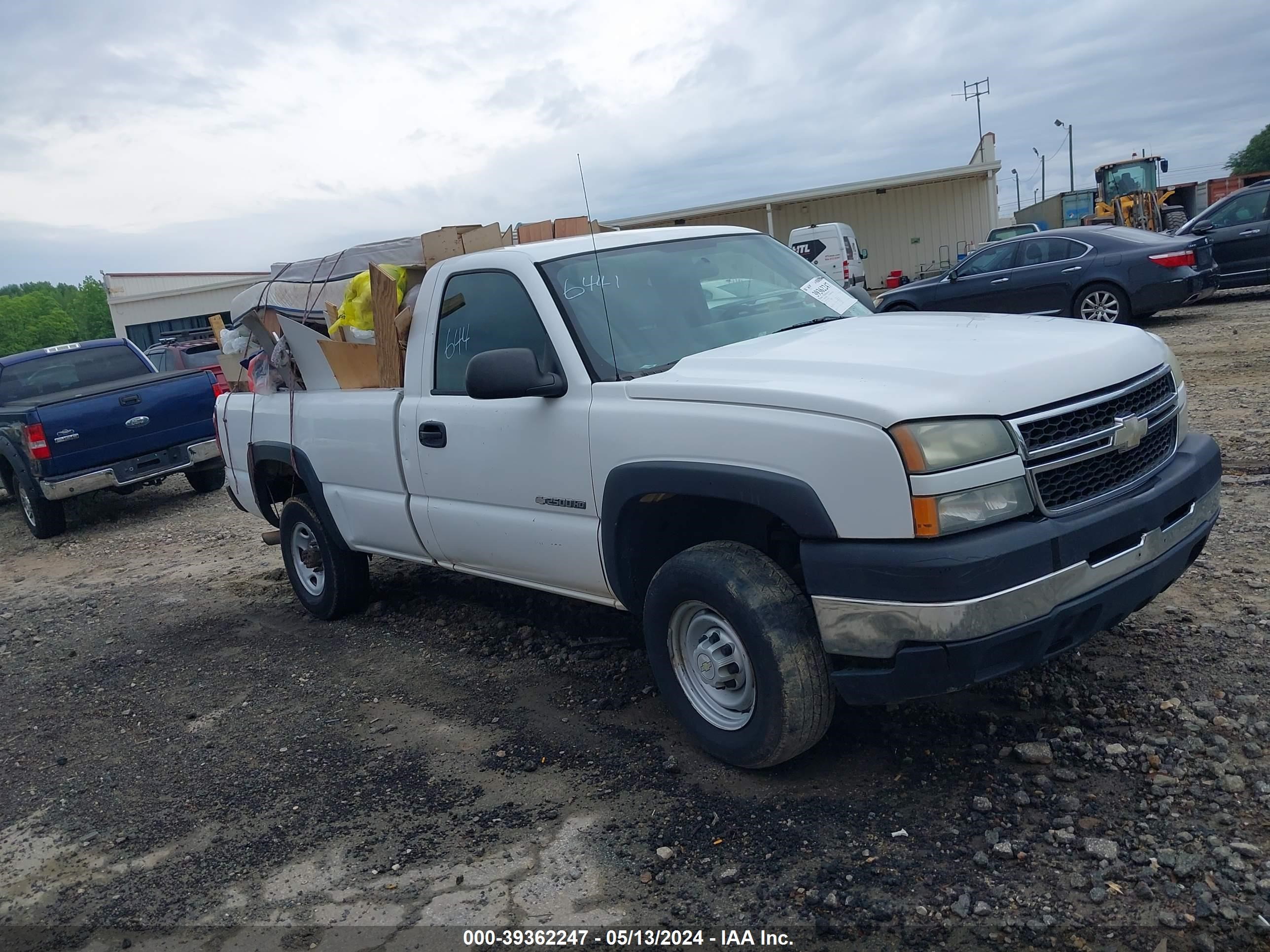 chevrolet silverado 2006 1gchc24u76e116441