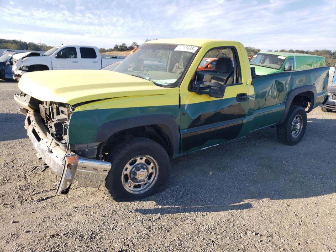 chevrolet silverado 2007 1gchc24u87e181221