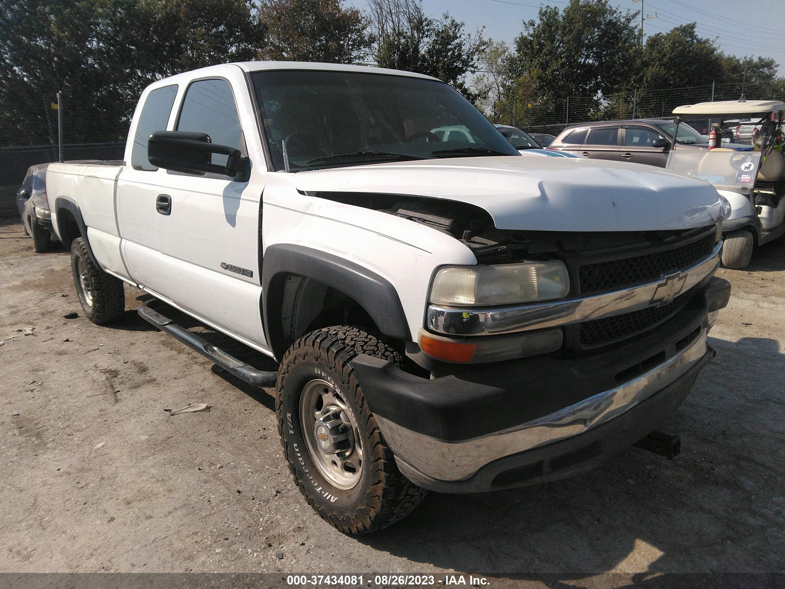 chevrolet silverado 2001 1gchc29u01e337753