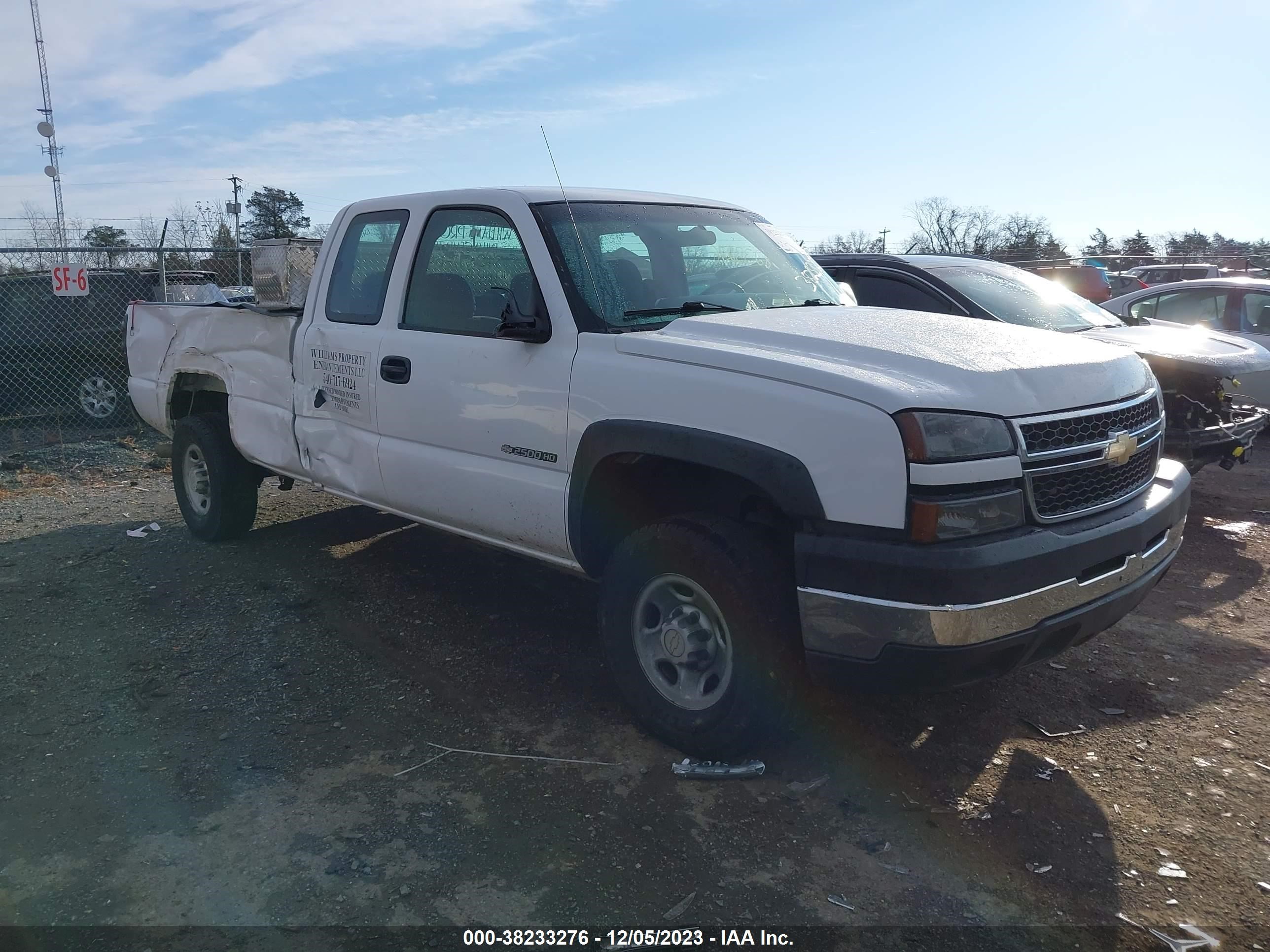 chevrolet silverado 2006 1gchc29u36e132368