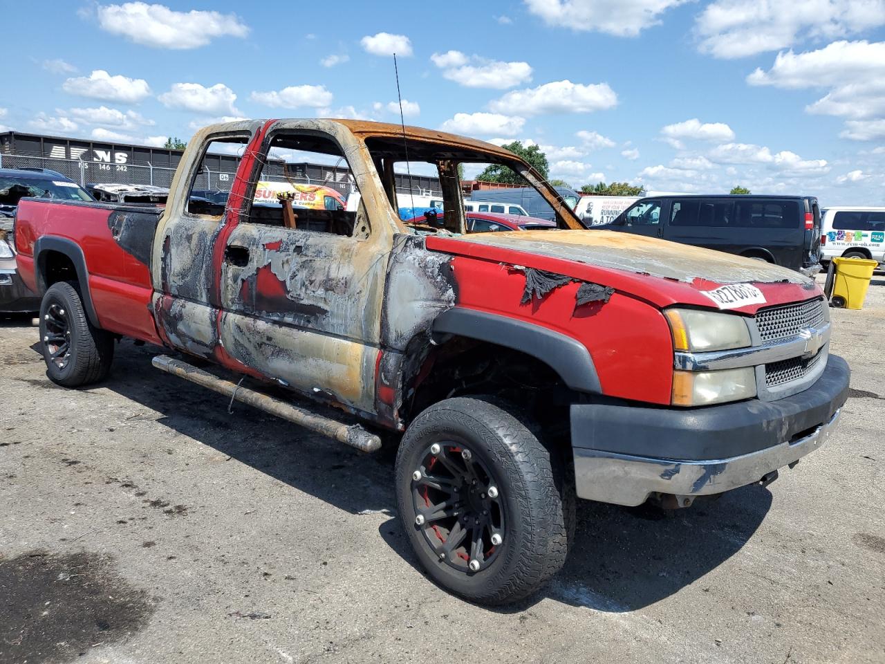 chevrolet silverado 2004 1gchc29u74e273795