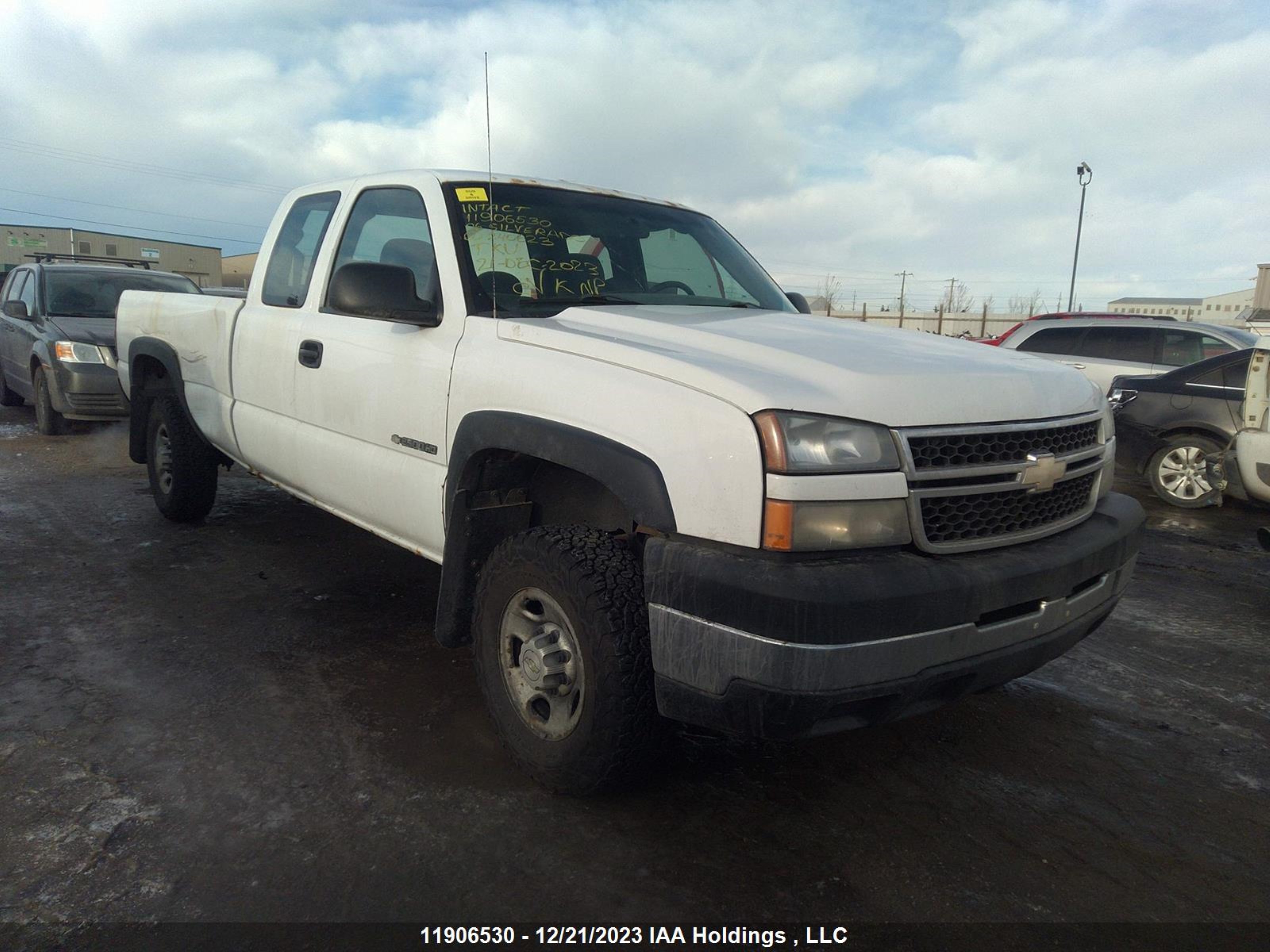 chevrolet silverado 2006 1gchc29u76e240623