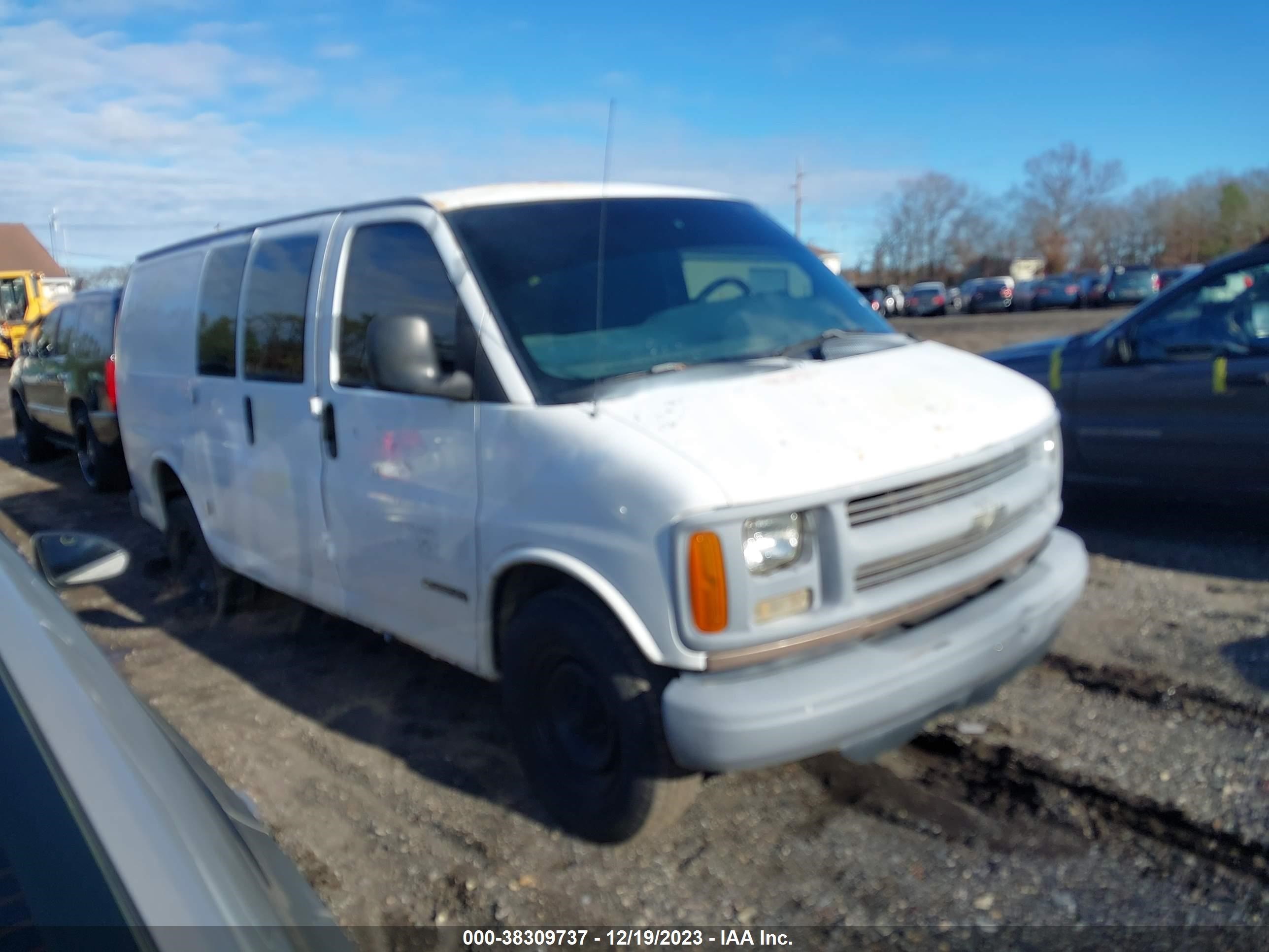 chevrolet express 1999 1gchg35r7x1070655