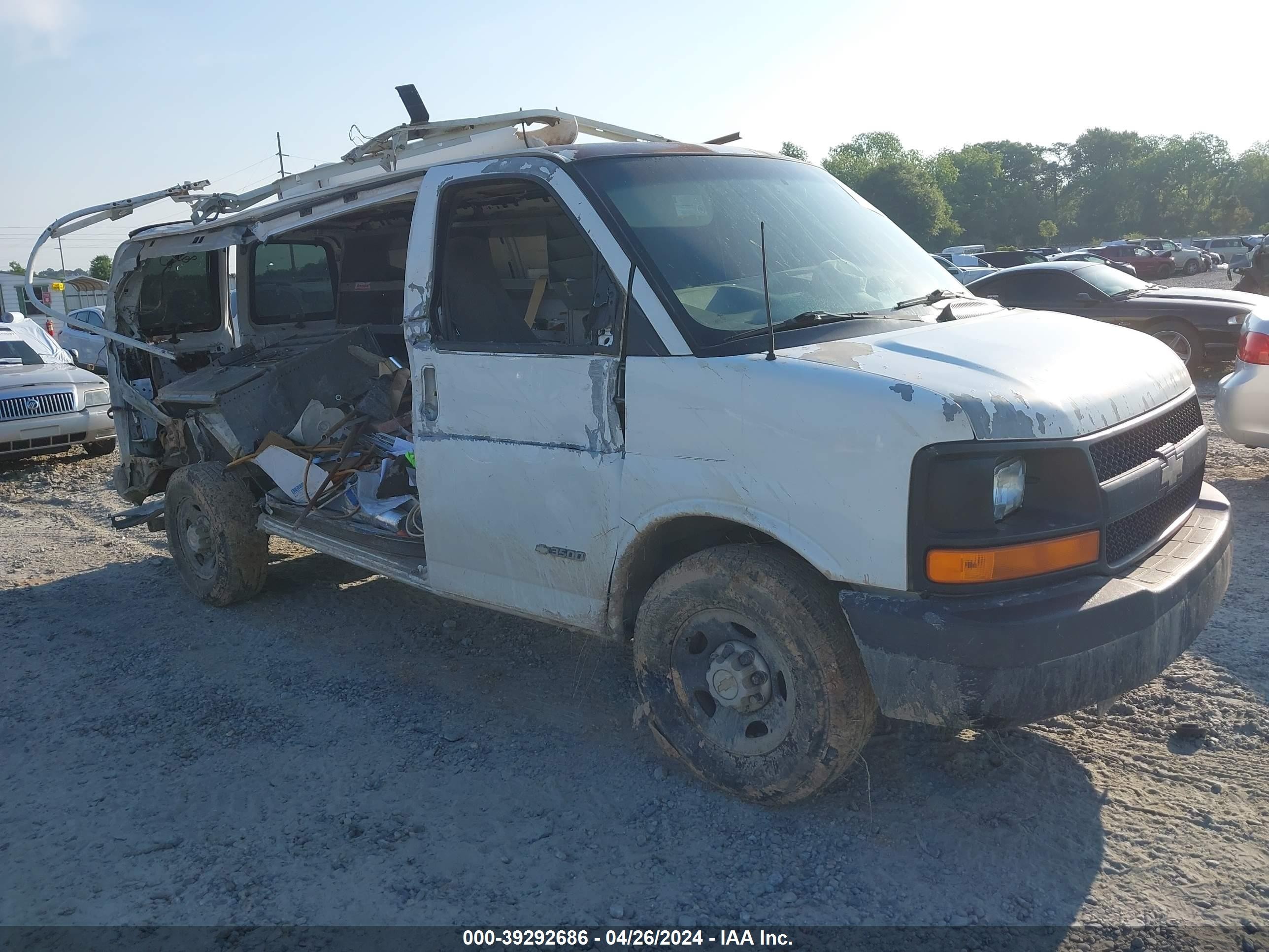 chevrolet express 2005 1gchg35u351164078