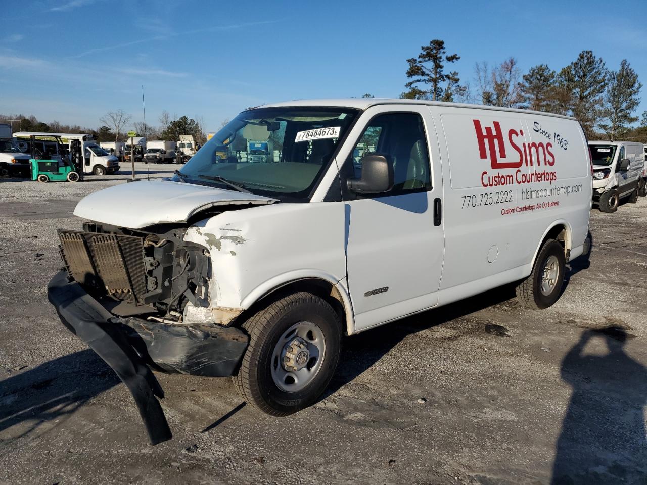 chevrolet express 2006 1gchg35u661241494