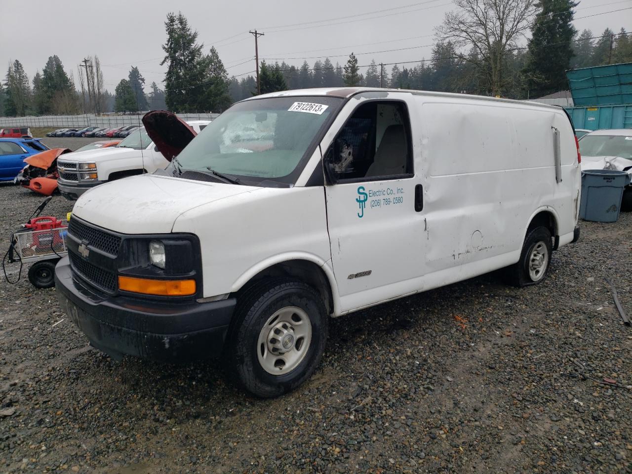 chevrolet express 2006 1gchg35v161118873