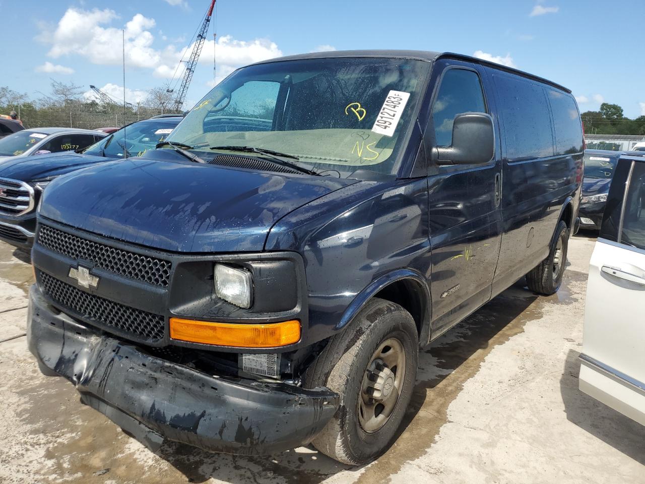 chevrolet express 2006 1gchg35v261255692