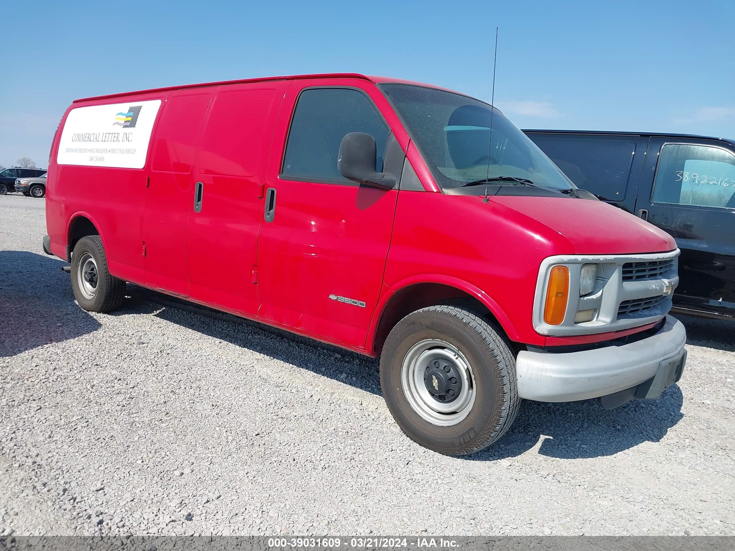 chevrolet express 2000 1gchg39r2y1186700