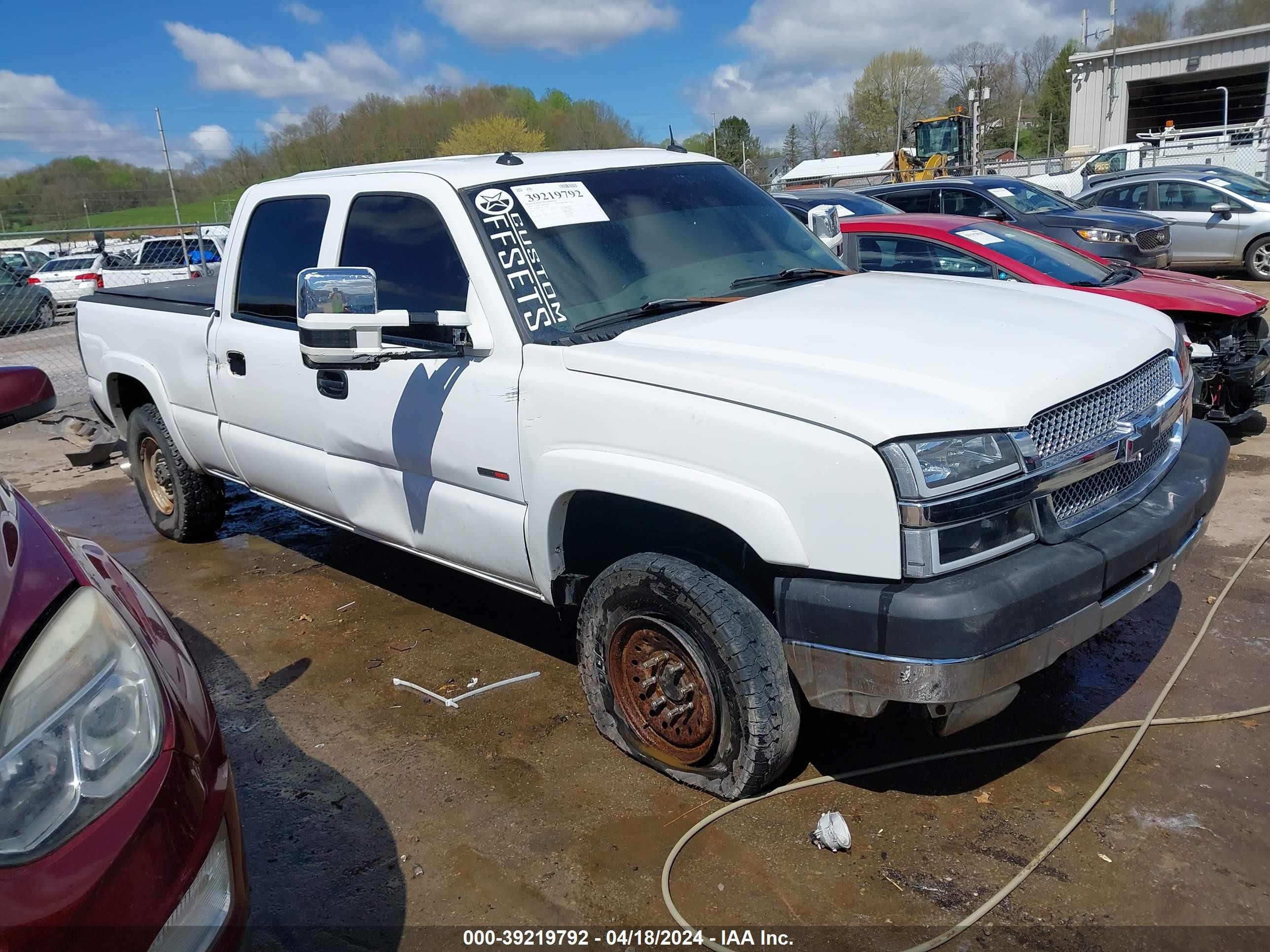 chevrolet silverado 2003 1gchk23143f174698