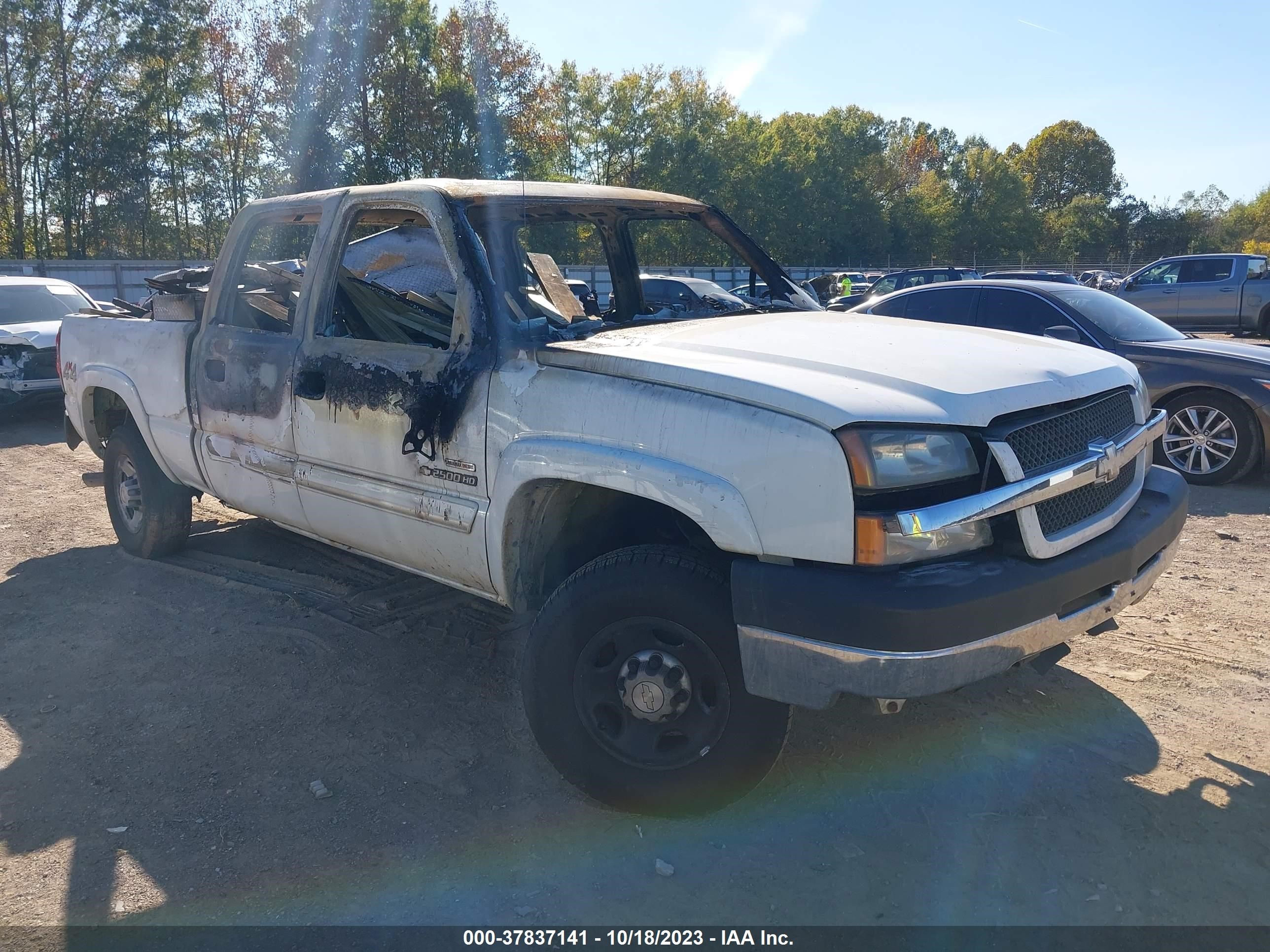 chevrolet silverado 2004 1gchk23144f145543